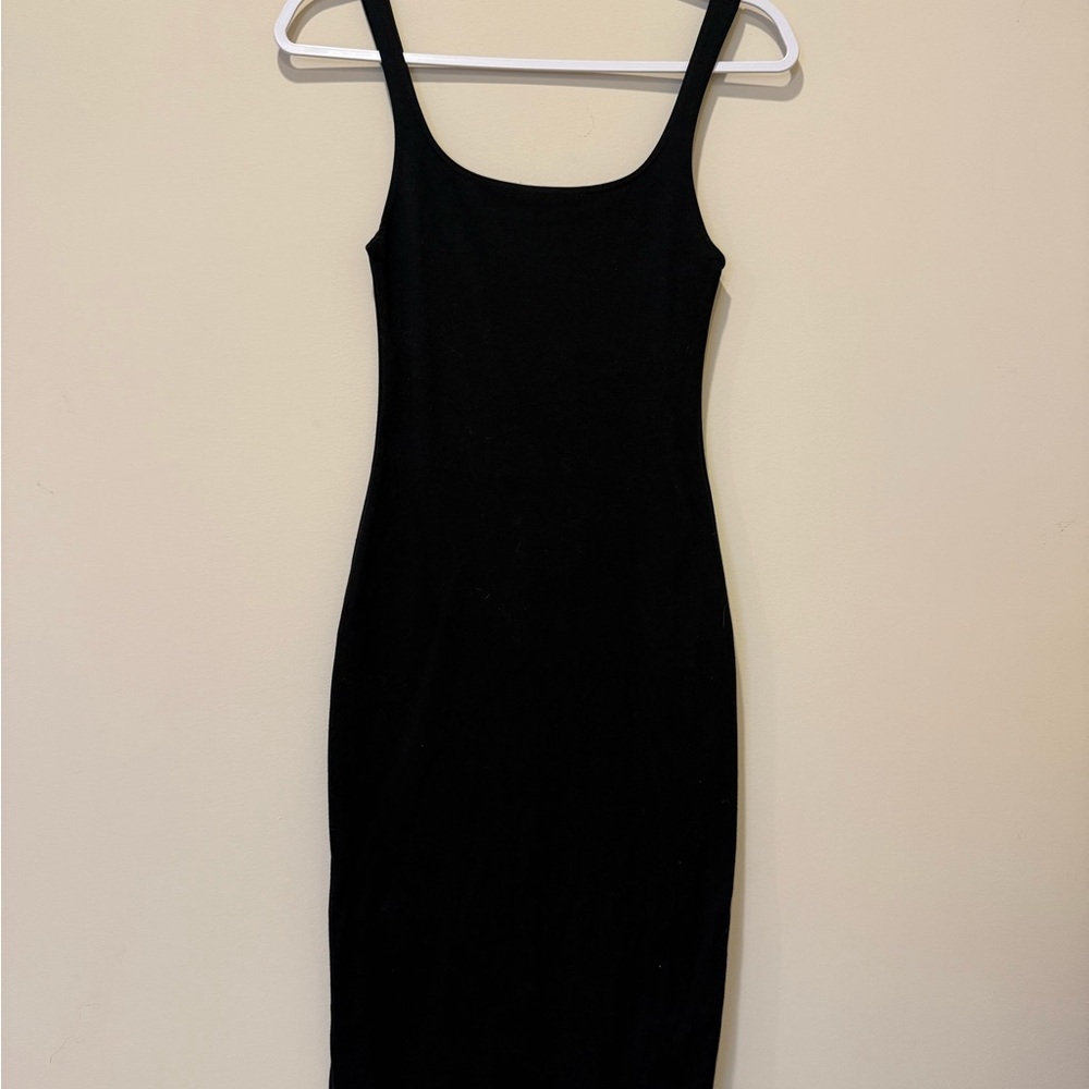 Zara Black Midi Dress